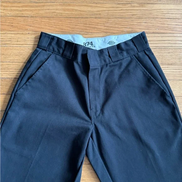 Men's Dickies Black Pants Size 31 x 29 - Picture 3 of 6